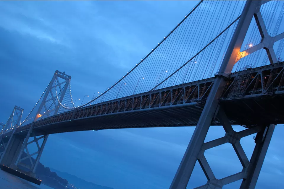 Bay Bridge, New Year's Eve